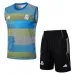 Ensemble Short & Débardeur Real Madrid 2025/26 - Bleu/Vert