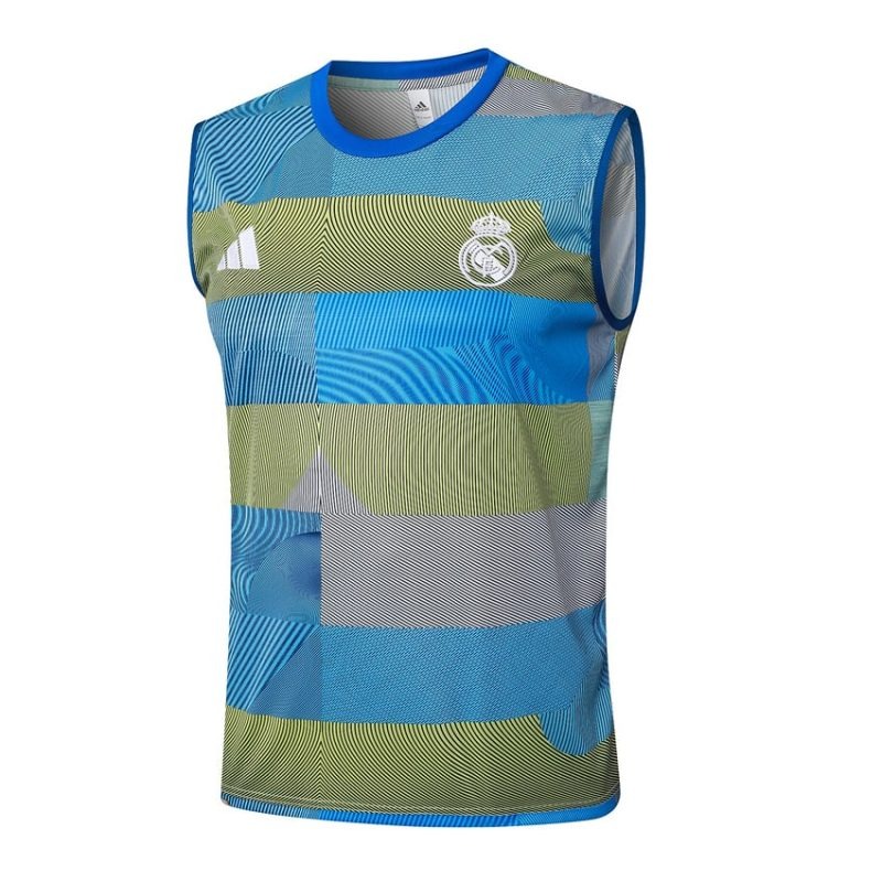 Ensemble Short & Débardeur Real Madrid 2025/26 - Bleu/Vert
