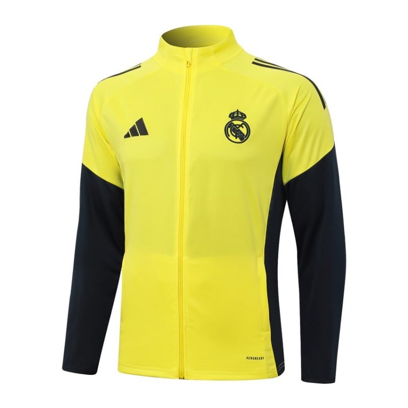 Giacca Sportiva Real Madrid 2025/26 - Giallo