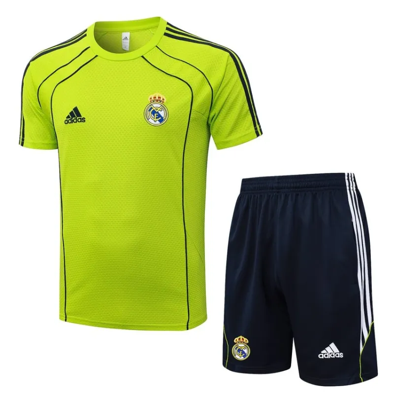Maglia + Pantaloncini Allenamento Real Madrid 2025/26 - Verde