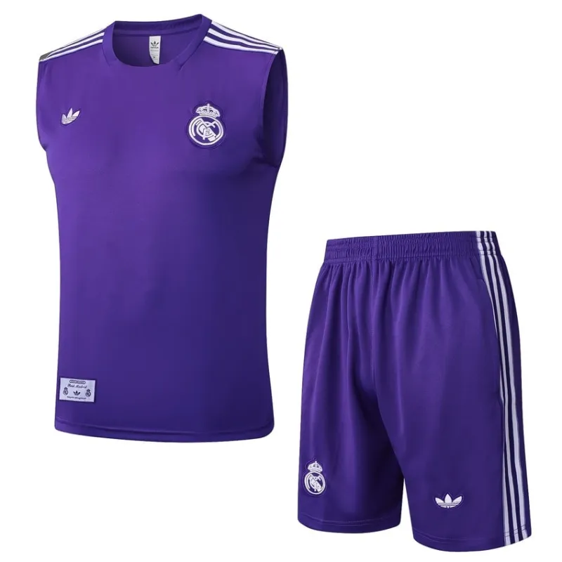 Ensemble Short & Débardeur Real Madrid 2025/26 - Violet