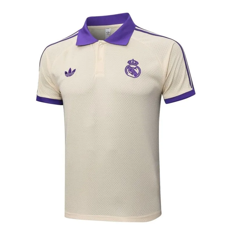 Polo de Sport Real Madrid 2025/26 - Beige