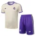 Maglia + Pantaloncini Allenamento Real Madrid 2025/26 - Beige