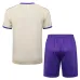 Maglia + Pantaloncini Allenamento Real Madrid 2025/26 - Beige