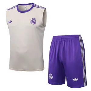 Real Madrid Shorts & Tanktop Set 2025/26 - Beige