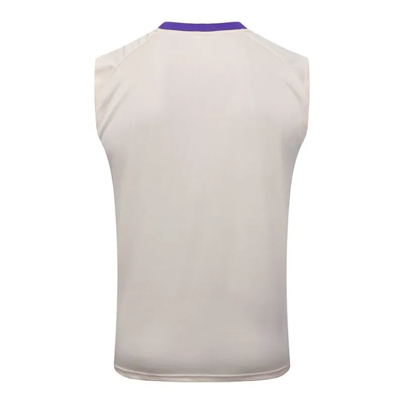 Ensemble Short & Débardeur Real Madrid 2025/26 - Beige