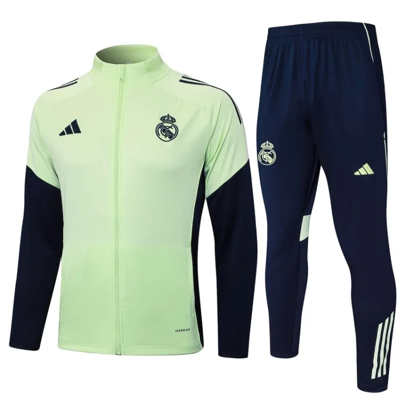 Giacca Sportiva Real Madrid 2025/26 - Verde Chiaro