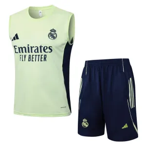 Real Madrid Shorts & Tanktop Set 2025/26 - Hellgrün