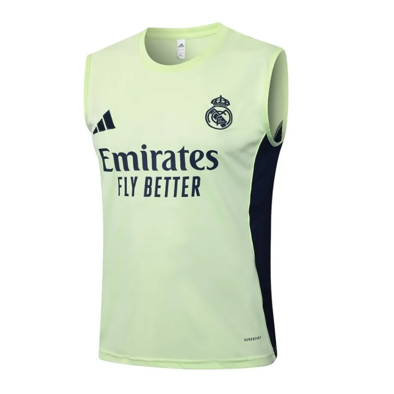 Ensemble Short & Débardeur Real Madrid 2025/26 - Vert Clair