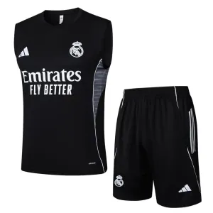 Set Pantaloncini & Canotta Real Madrid 2025/26 - Nero