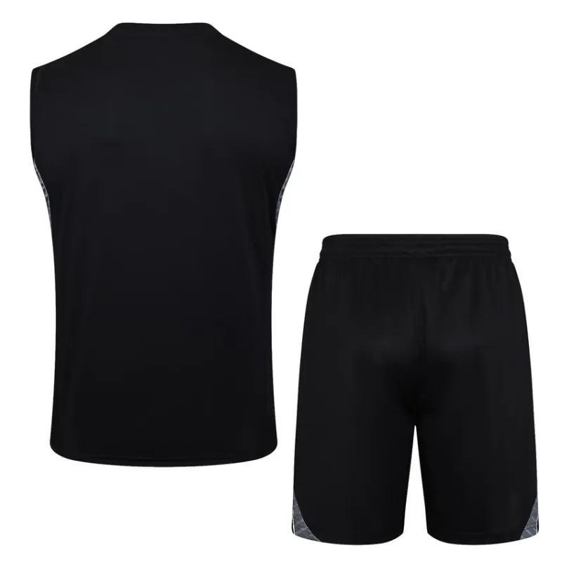 Ensemble Short & Débardeur Real Madrid 2025/26 - Noir