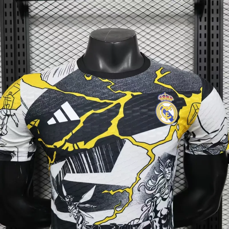 Real Madrid Spieler-Trikot Marvel-Edition 2025/26 - Schwarz