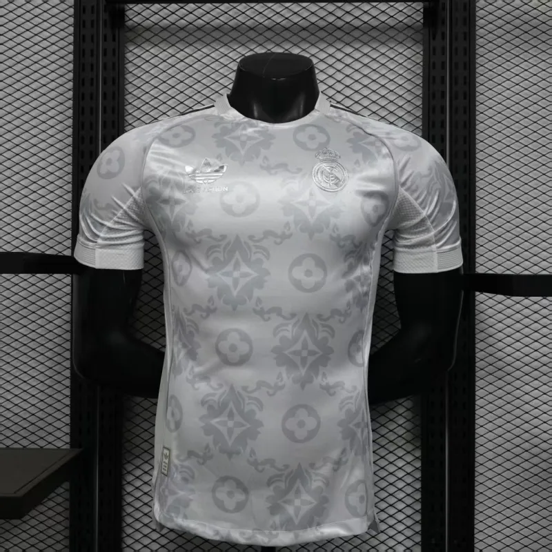 Real Madrid Maillot de Joueur Édition Platine 2025/26 - Blanc