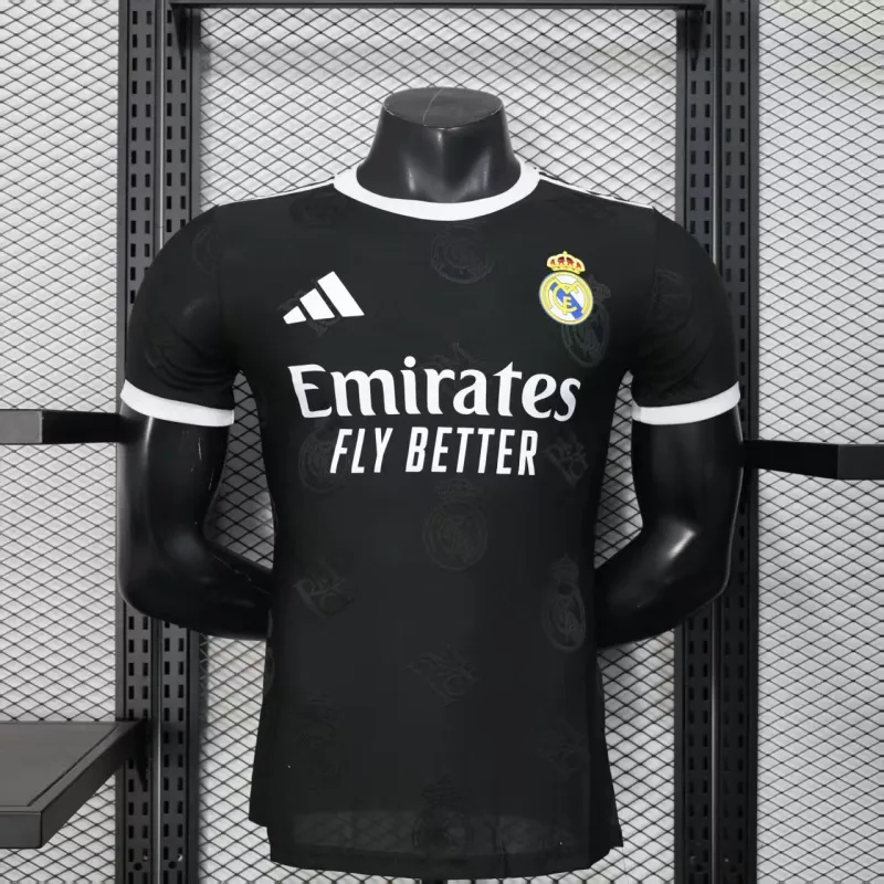 Real Madrid 2025/26 Special Edition Player Jersey - Black