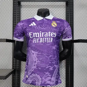 Real Madrid 2025/26 Dragon Edition Player Jersey - Purple