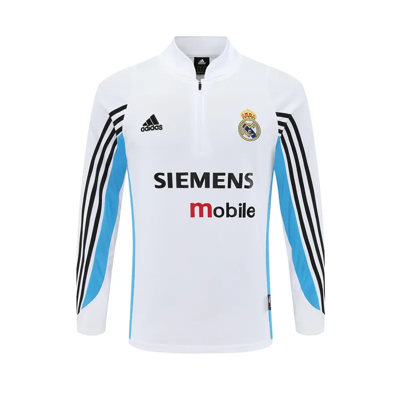 Real Madrid 2003/04 Ropa Deportiva Vintage Blanco