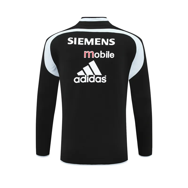 Real Madrid 2004/05 Vintage Sportbekleidung Schwarz
