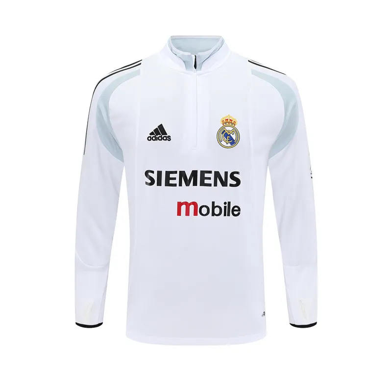 Real Madrid 2004/05 Ropa Deportiva Vintage Blanco