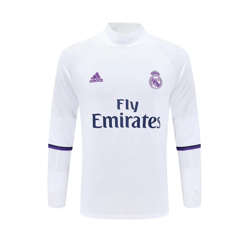 Real Madrid 2016/17 Ropa Deportiva Vintage Blanco