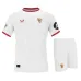 Sevilla 2024/25 Maglia e shorts per bambini di casa - Bianco