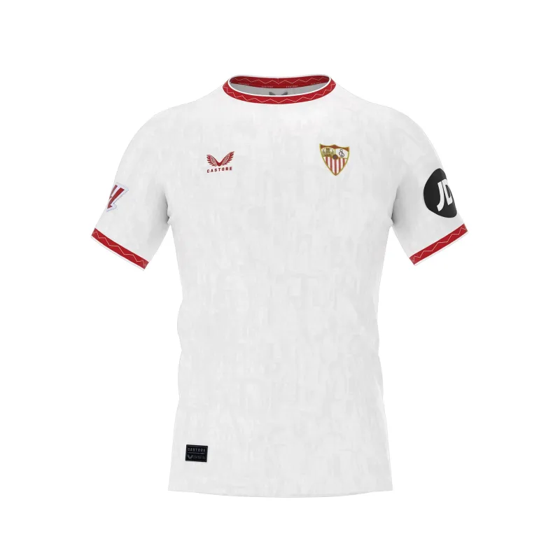 Sevilla 2024/25 Heimspieler-Trikot - Weiß