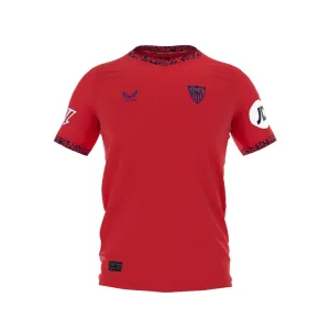 Sevilla 2024/25 Auswärts-Trikot für Spieler - Rot