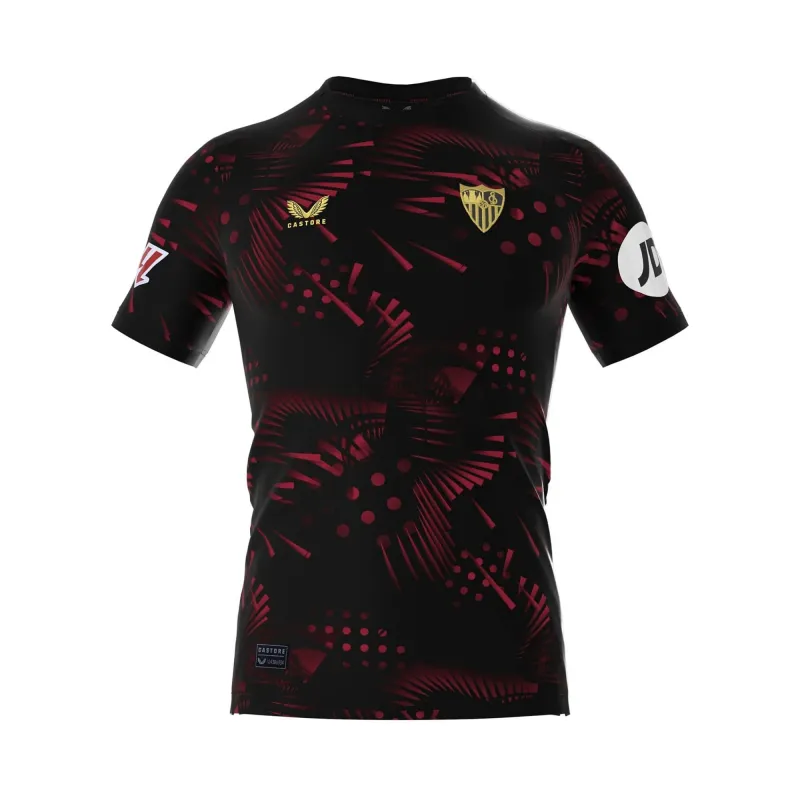 Sevilla 2024/25 Maglia della terza uniforme per bambini - Nero