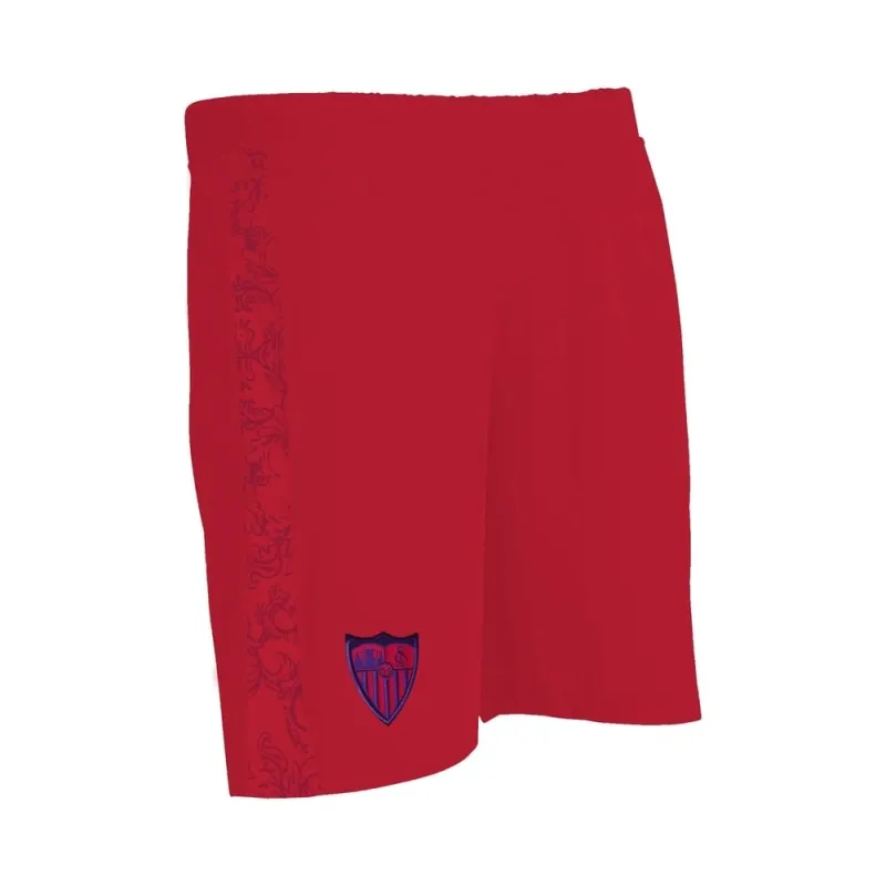 Sevilla 2024/25 Auswärts-Team-Shorts - Rot