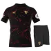 Sevilla 2024/25 Third Kids' Kit Jersey - Black