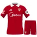 Camiseta de visita infantil + short del Sevilla 2025/26 - Rojo