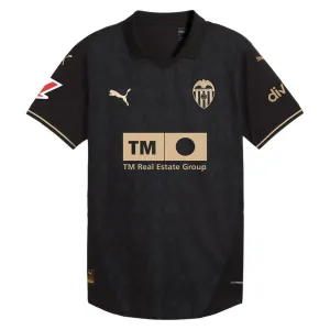 Valencia 2024/25 Auswärts - Kinder - Trikot - Schwarz