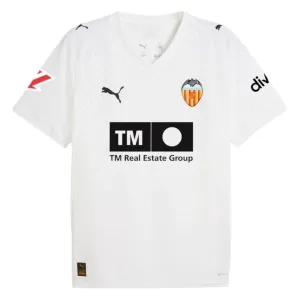 Camiseta en casa infantil del Valencia CF 2025/26 - Blanco