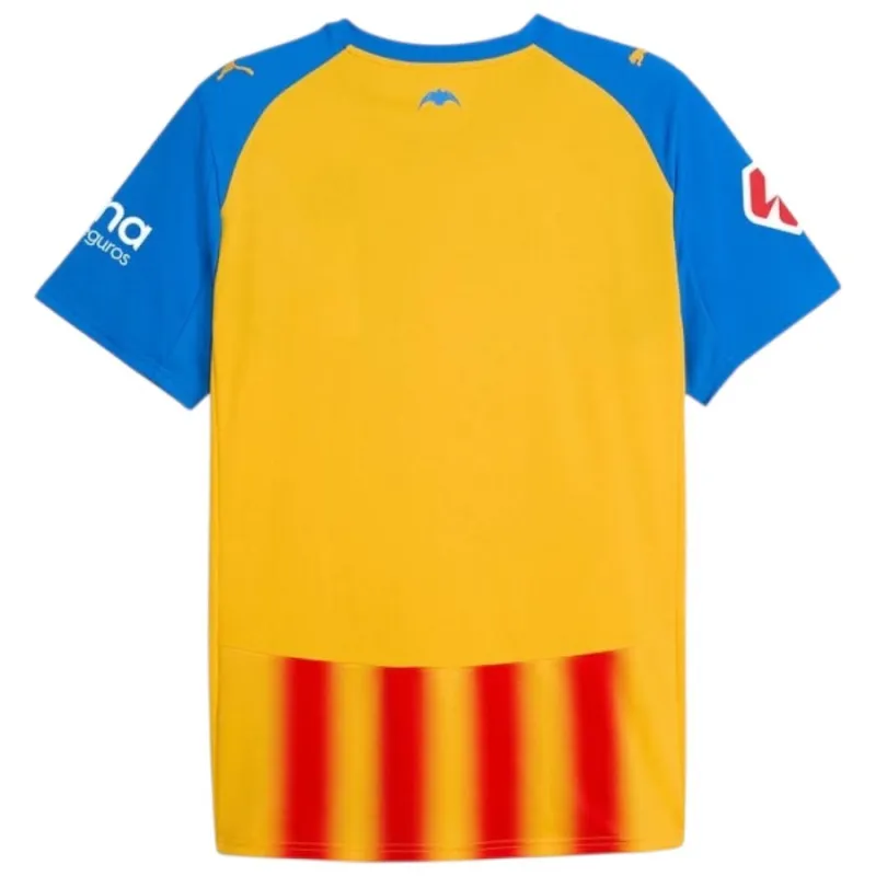 Valence 2025/26 Troisième Maillot Féminin - Jaune/Bleu/Rouge