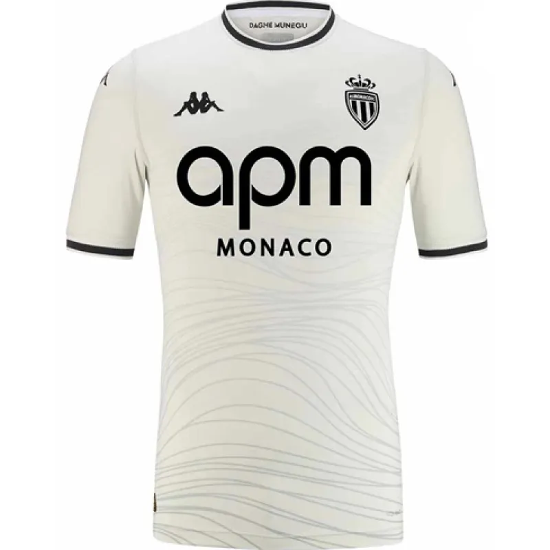 Tercera camiseta de AS Monaco 2024/25 - Blanca