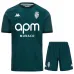 Camiseta + pantalón corto de fuera de casa 2024/25 para niños de Mónaco - Verde