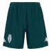 Camiseta + pantalón corto de fuera de casa 2024/25 para niños de Mónaco - Verde