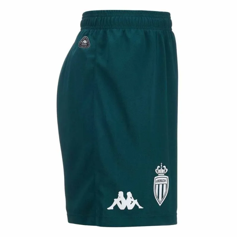 Camiseta + pantalón corto de fuera de casa 2024/25 para niños de Mónaco - Verde