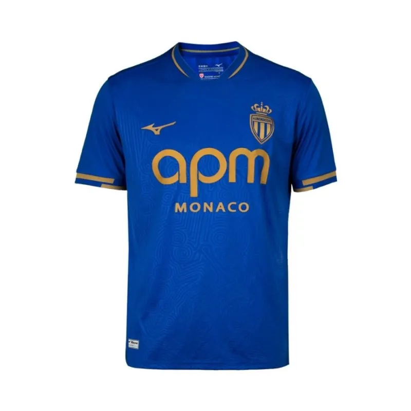 Monaco 2025/26 Away Kids' Jersey - Blue