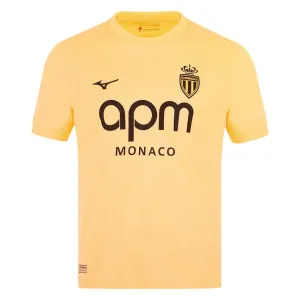 Monaco 2025/26 Drittes Kindertrikot - Gelb