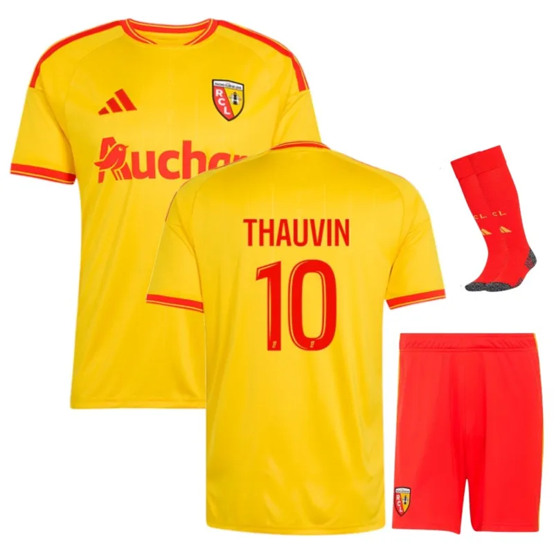 Lens THAUVIN 2026/27 Home Kids Kit Jersey
