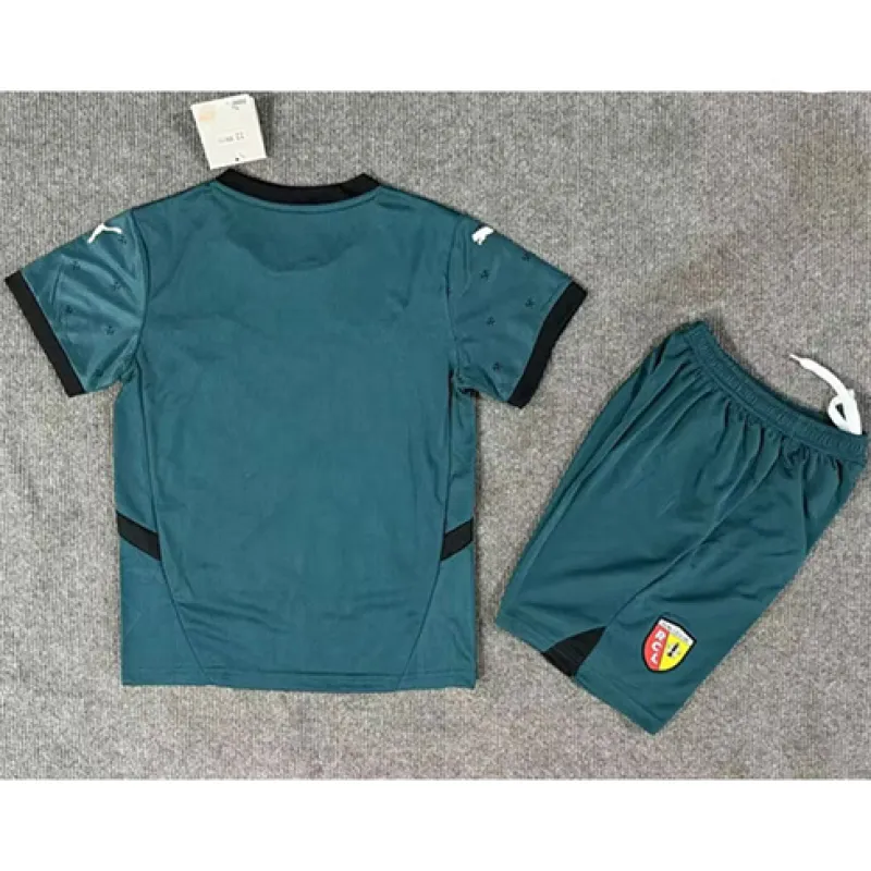 Lens Kids' Jersey + Shorts 2024/25 Away - Green
