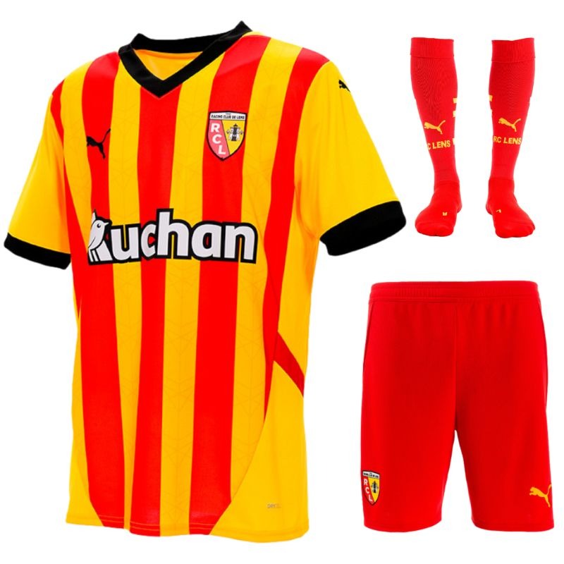 Set de camiseta para niños de casa 2024/25 de Lens - Amarillo