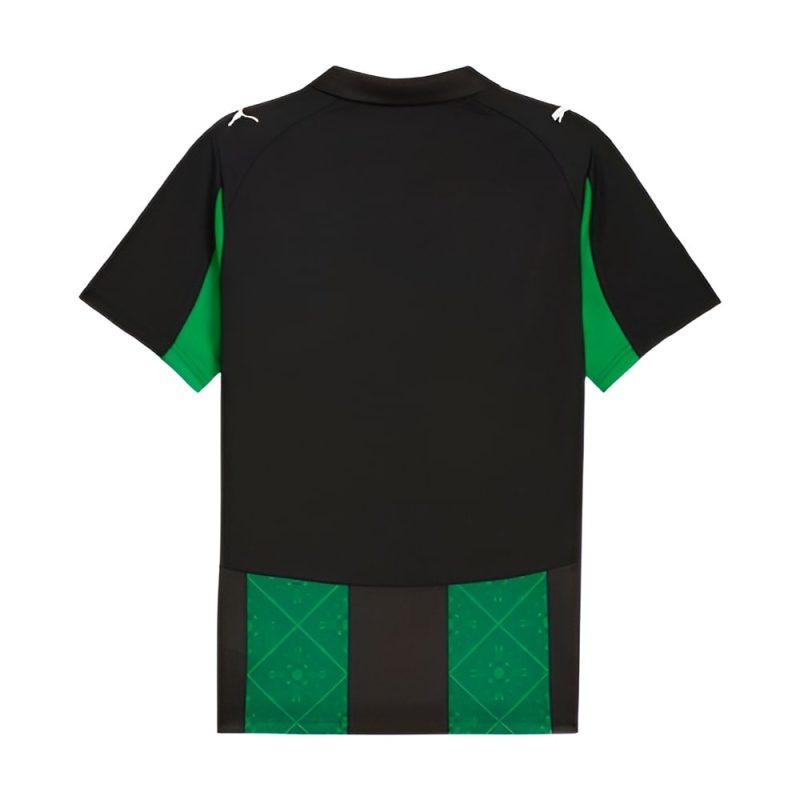 RC Lens 2025/26 Kids' Away Jersey - Green/Black