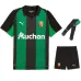 RC Lens 2025/26 Kinder-Auswärts-Kit - Grün/Schwarz