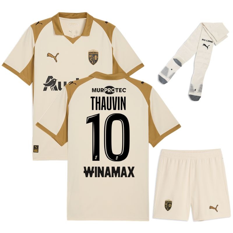 Lens THAUVIN Set Maglia Terza Bambino 2025/26 - Beige