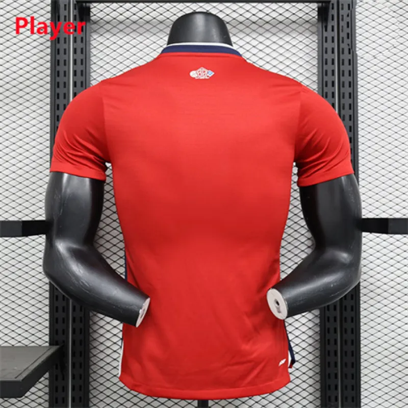 Lille 2024/25 Heimtrikot des Spielers - Rot