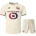 Lille 2025/26 Auswärts Kindertrikot + Shorts – Beige