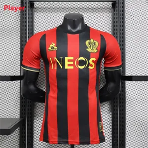 Camiseta de la versión de jugador local 2024/25 del OGC Nice - Roja