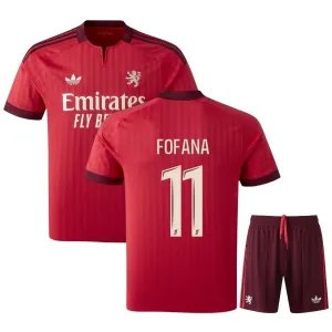 Conjunto Infantil Lyon Visitante 2026/27 FOFANA