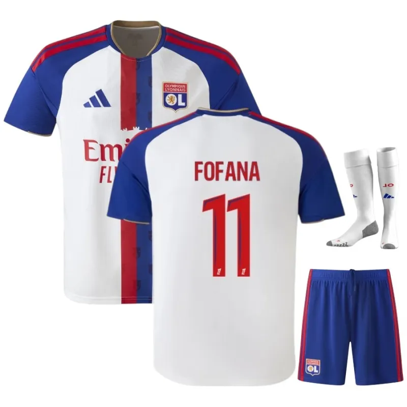 Lyon Heim Kinder Set Trikot 2026/27 FOFANA